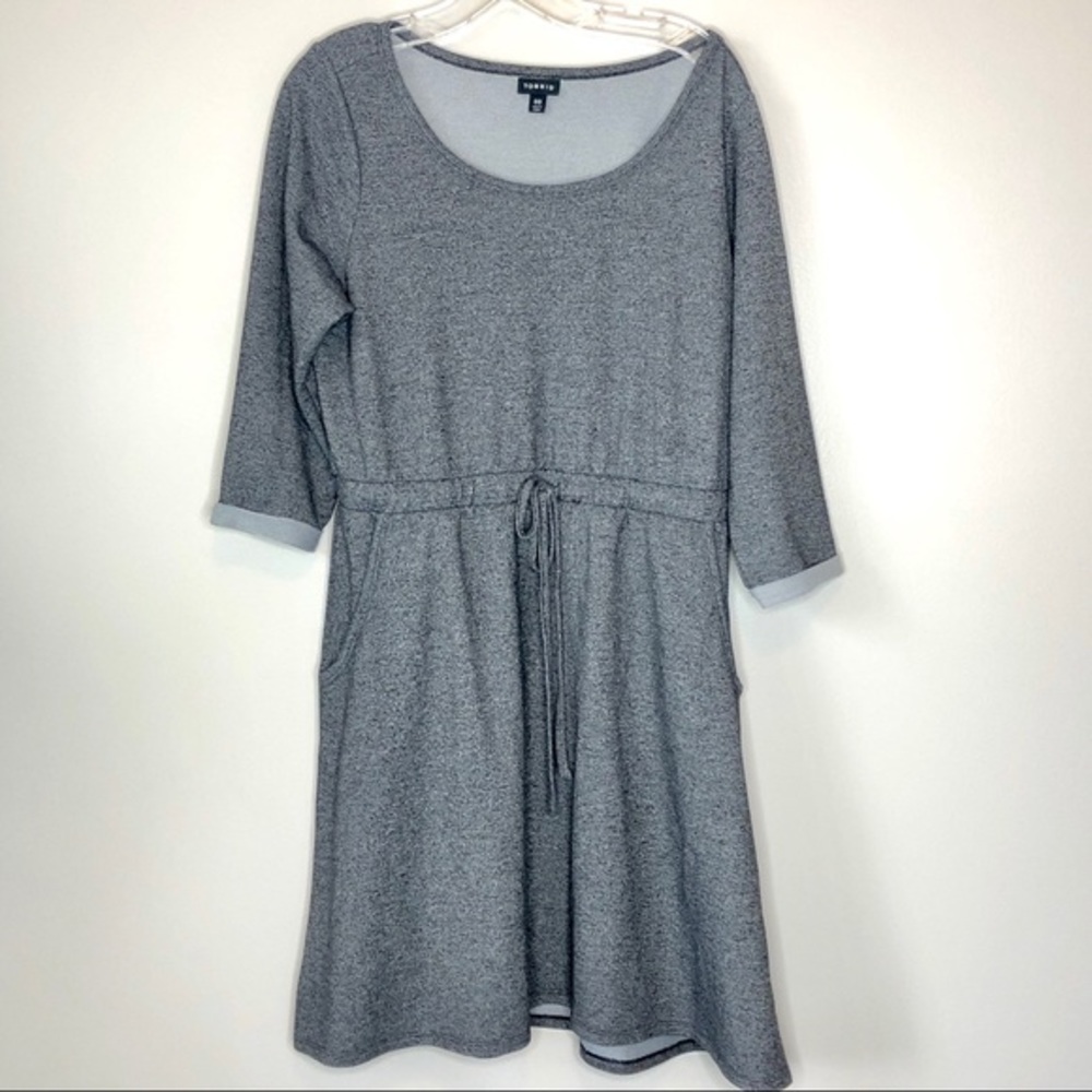 Torrid Jersey knit‎ ¾ sleeve dress Sz M/Torrid 00